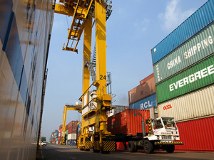 Manila South Harbor. Photo courtesy of port operator Asian Terminals Inc.