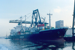 container ship
