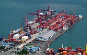 Busan port