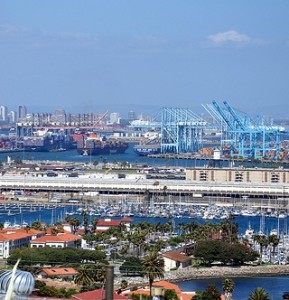 Container ships by Ryan Stavely