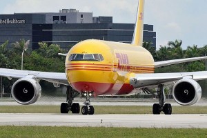 DHL airplane